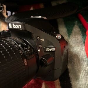 Nikon D5200 DSLR Camera - Sleek Black